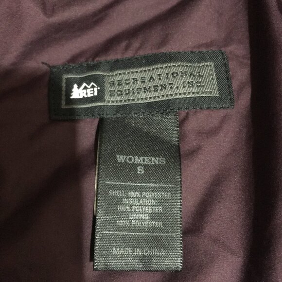 REI Womens Small Quilted Puffer Jacket Full Zip - Picture 5 of 10